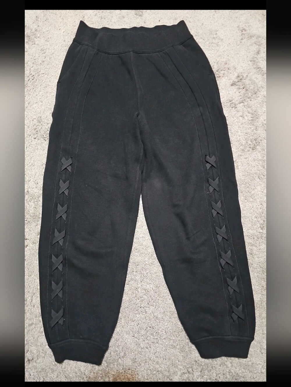 Lululemon Braided Detail High-Rise Jogger Black Size 6